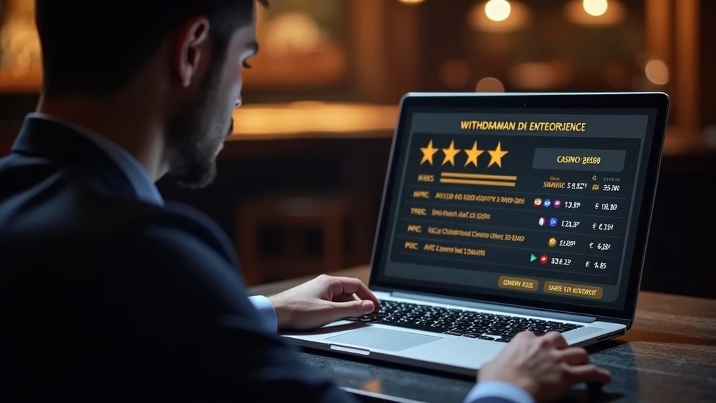 Speler bekijkt ervaringen met uitbetaling en betrouwbaarheid