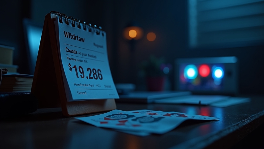 Weekenduitbetaling met kalender, klok en casino-balie